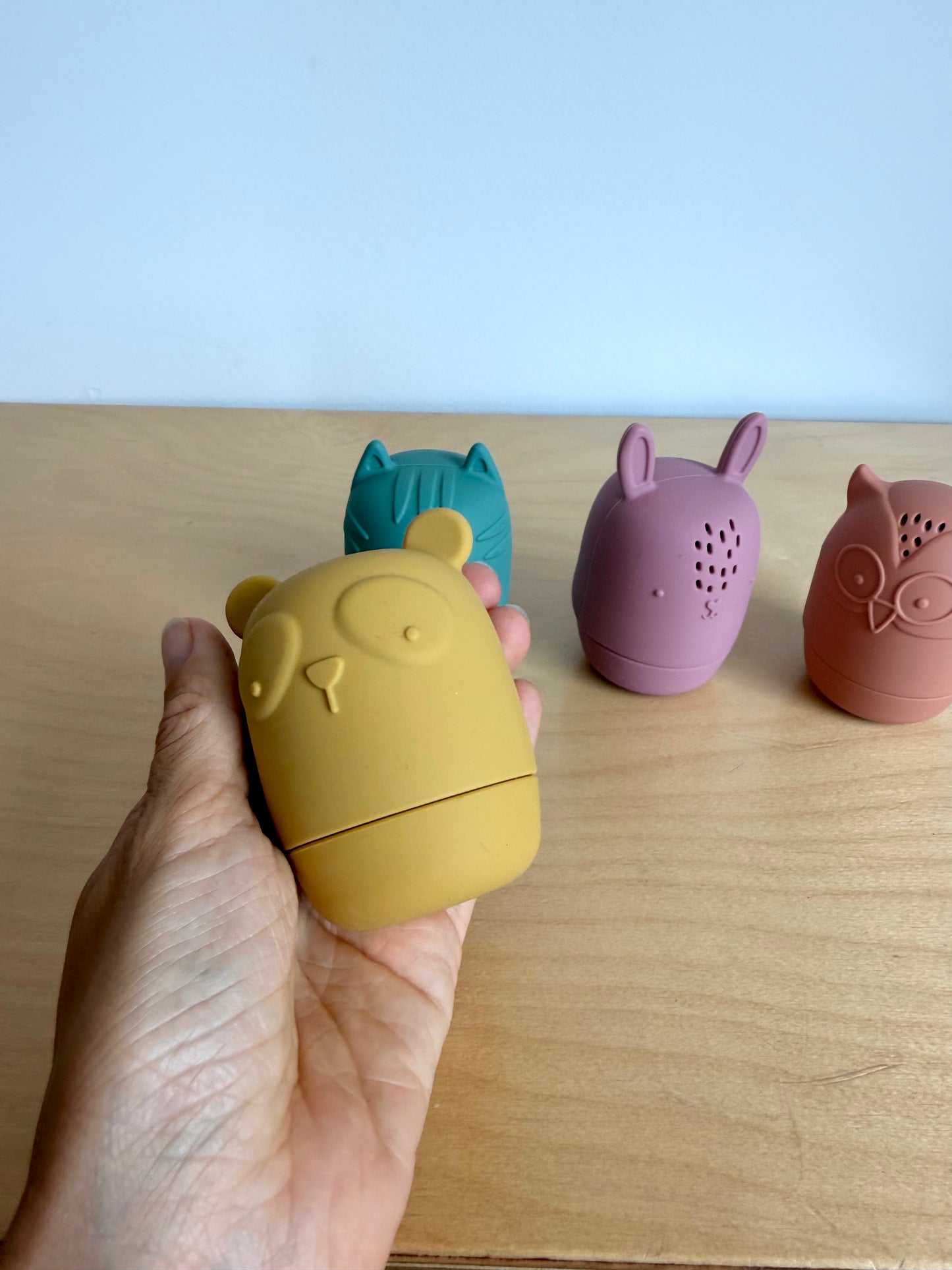 Silicone Bath Twisted Animal Toys