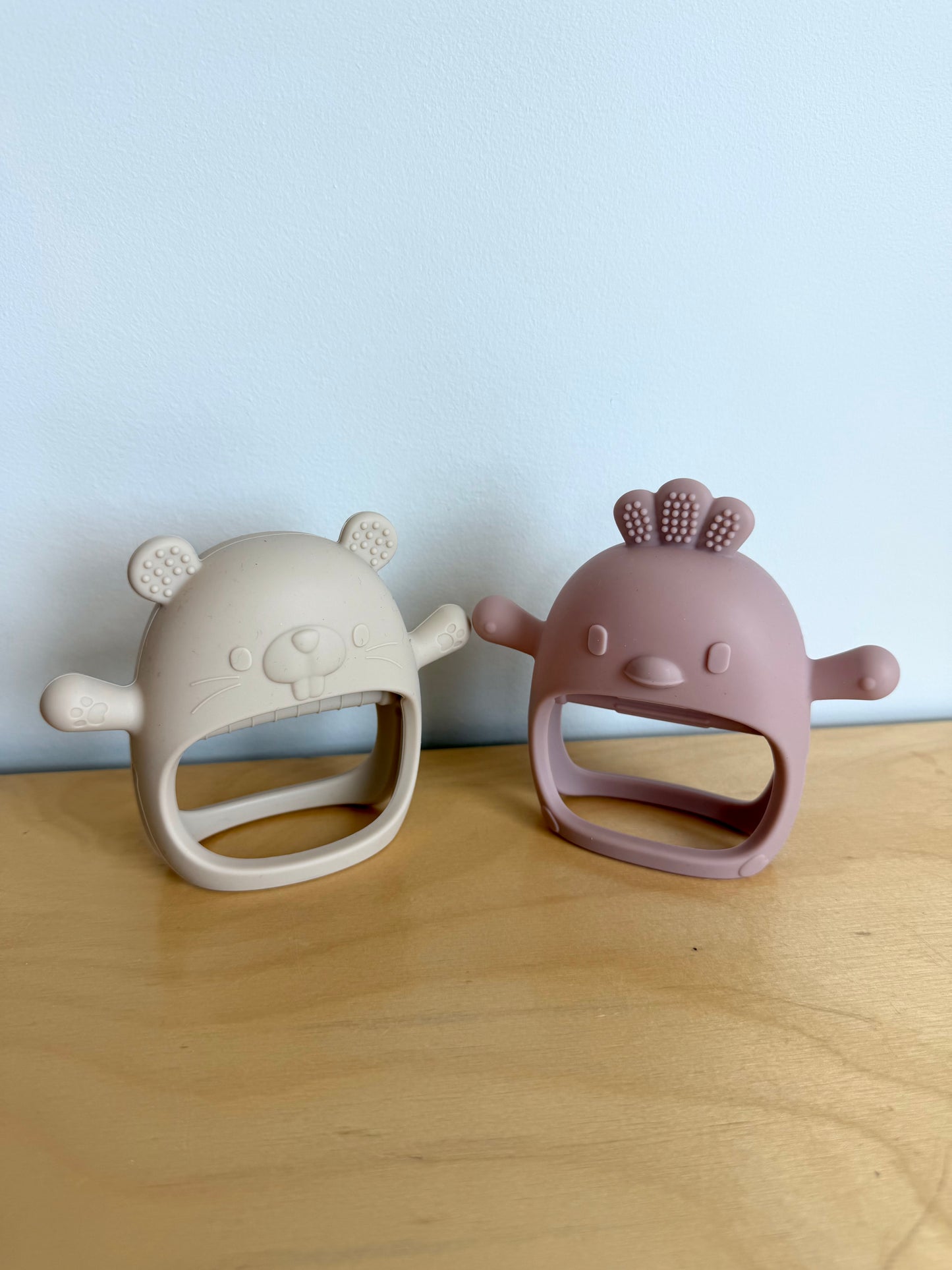 Silicone Baby Hand Toy