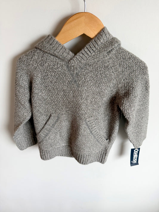 OshKosh Grey Hoodie (With Tags) / 2T