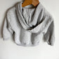 H&M Grey Zipper Hoodie / 2-4T