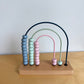 Rainbow Wooden Abacus Toy (No Shipping)