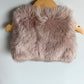 Fluffy Tan Vest / 18-24m