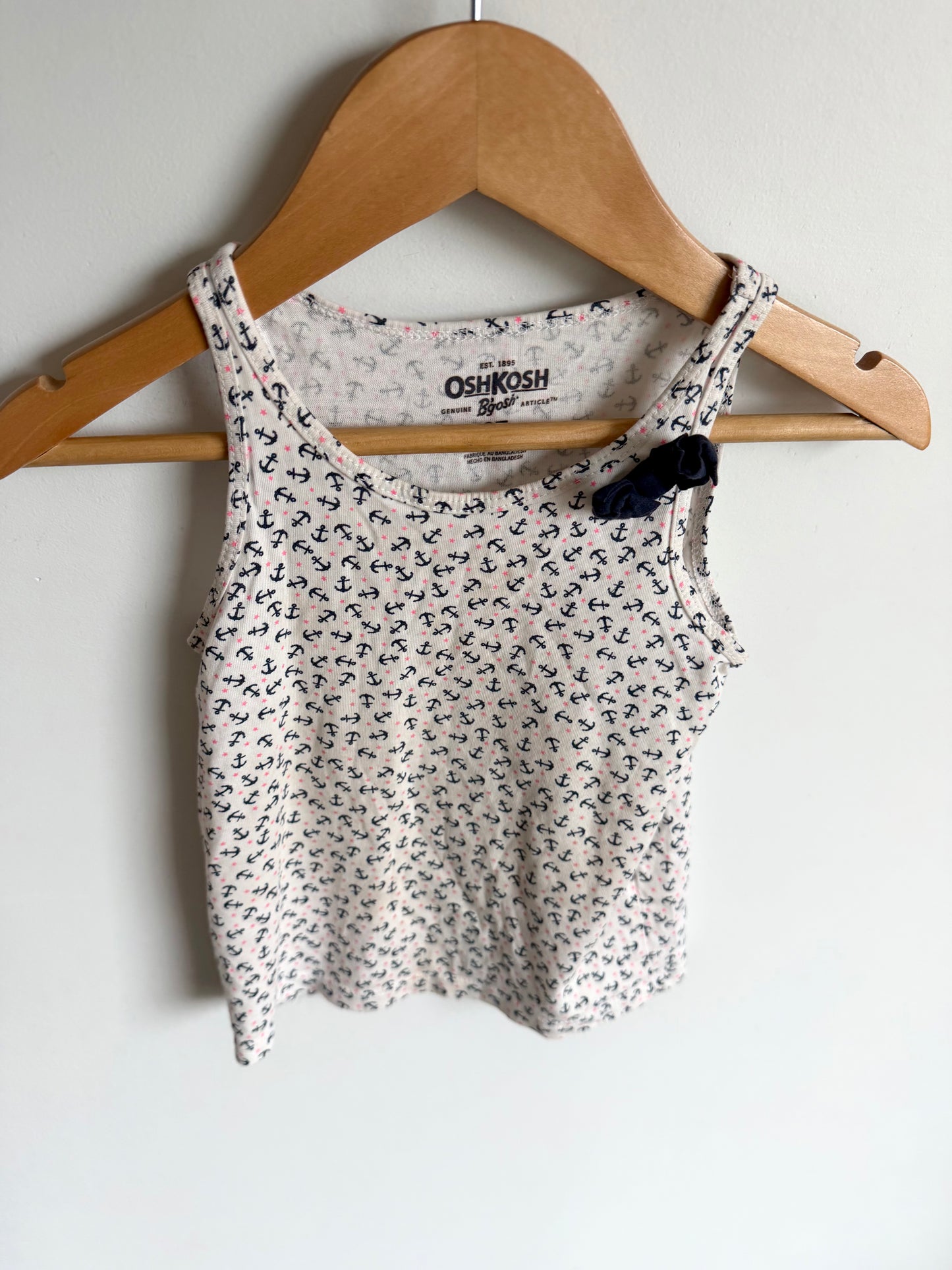 Anchor Bow Tank Top / 2-3T