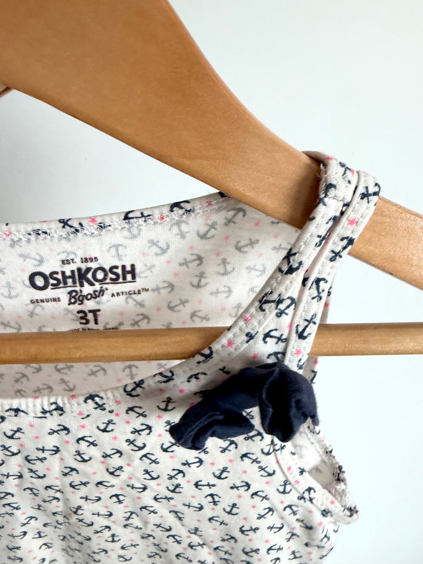 Anchor Bow Tank Top / 2-3T