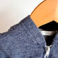 Made in Canada Blue Cotton Hoodie / 6-9m