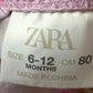 Zara Mermaid Swimsuit / 6-12m