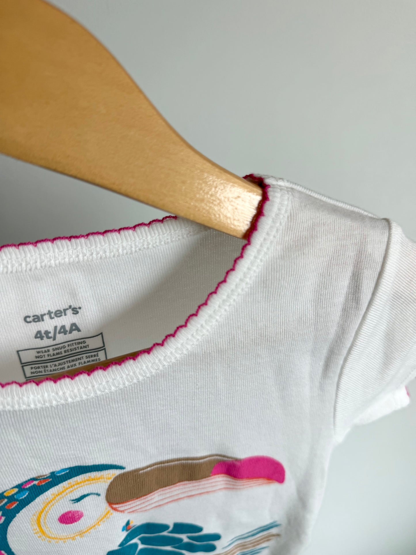 Bird Flower T-Shirt / 4T