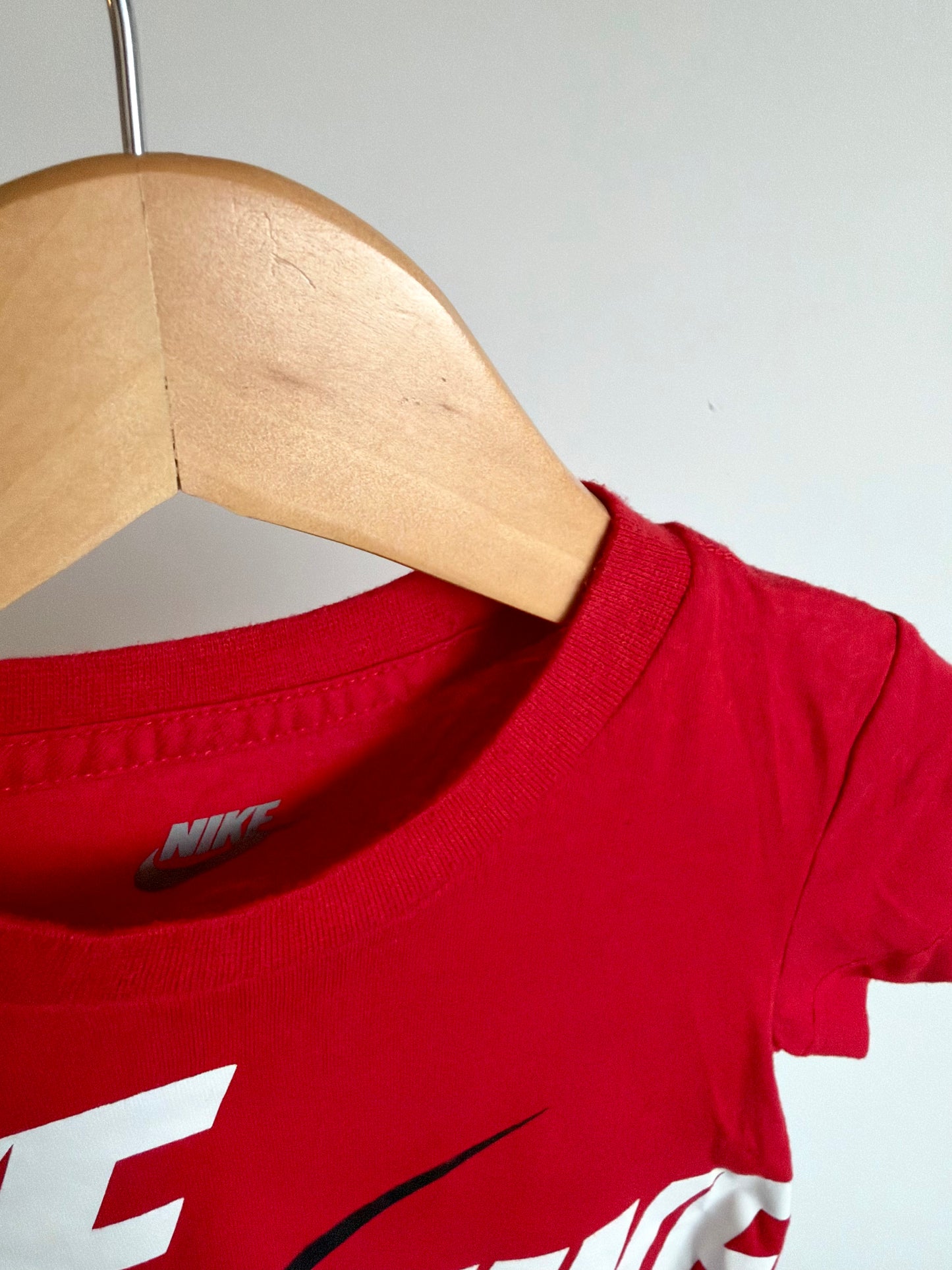 Nike Red Swoosh T-Shirt / 24m