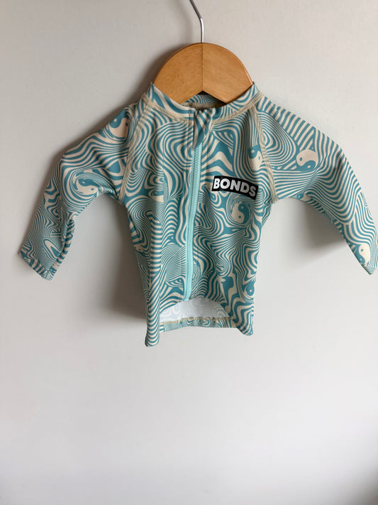Bonds Groovy Swim Top / 3-6m
