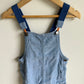 H&M Chambray Overalls / 12-18m