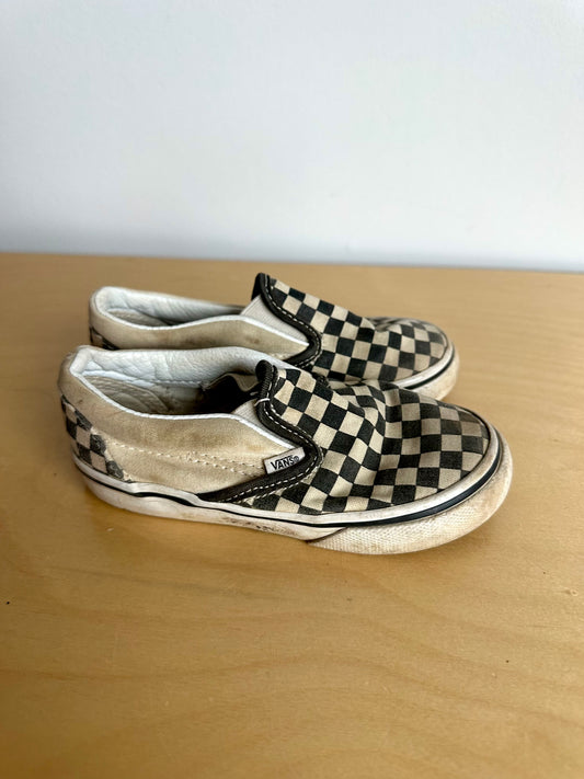 Vans Checkered Shoes (PLAY) / Size 10 Toddler?