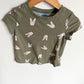 Bunny Green T-Shirt / 2T