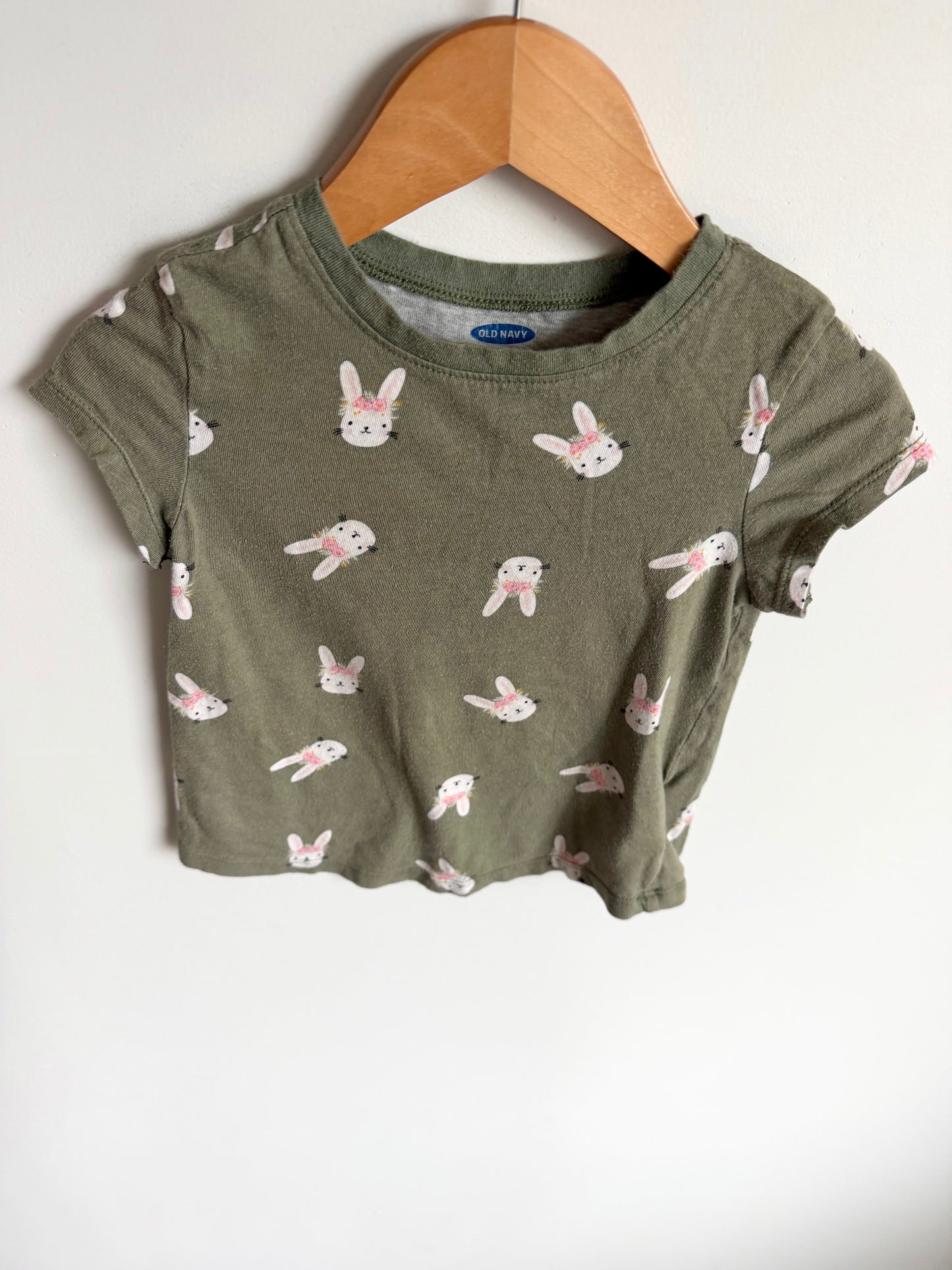 Bunny Green T-Shirt / 2T