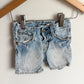 Zara Light Wash Denim Shorts / 6-9m
