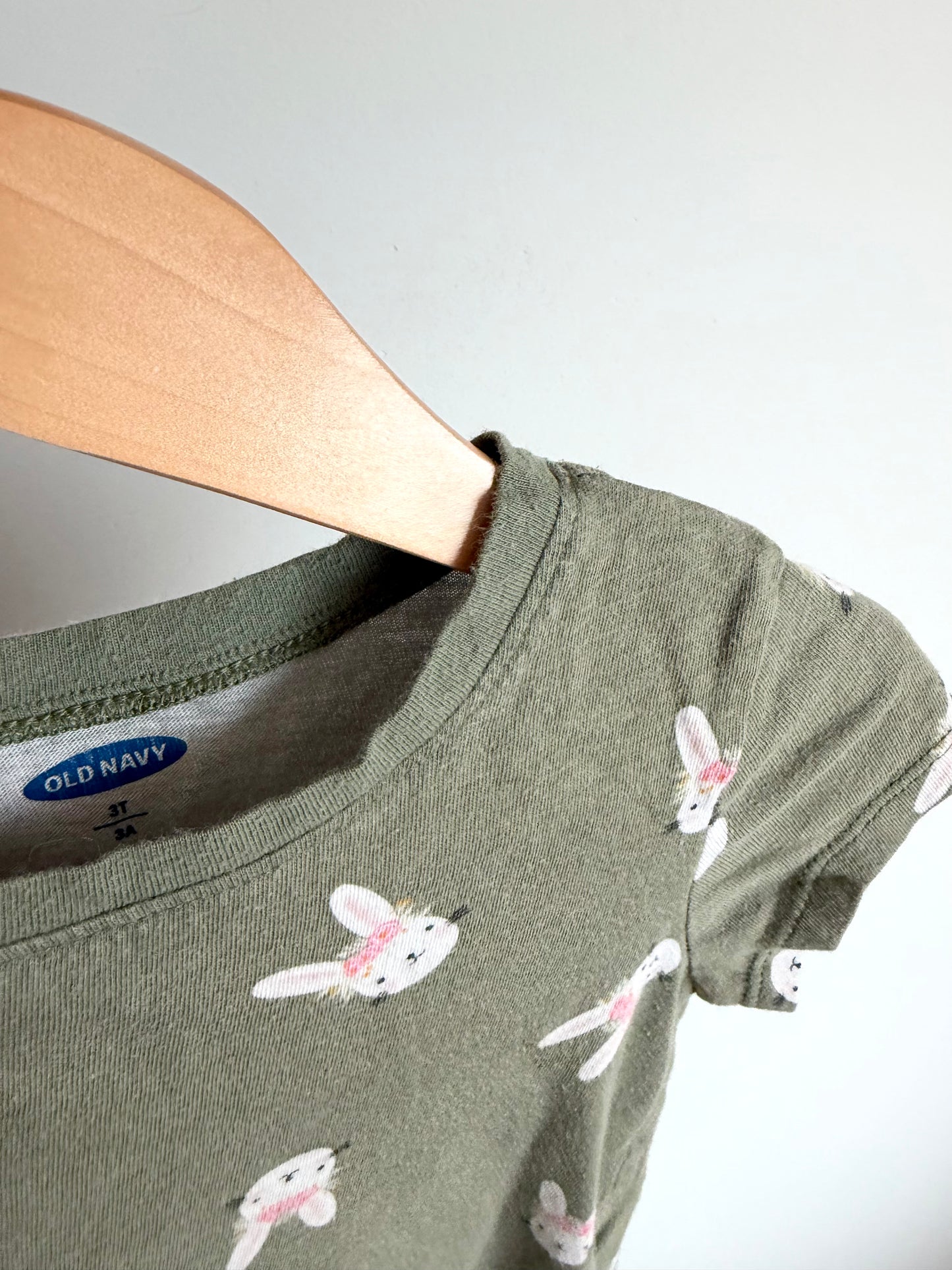 Bunny Green T-Shirt / 2T