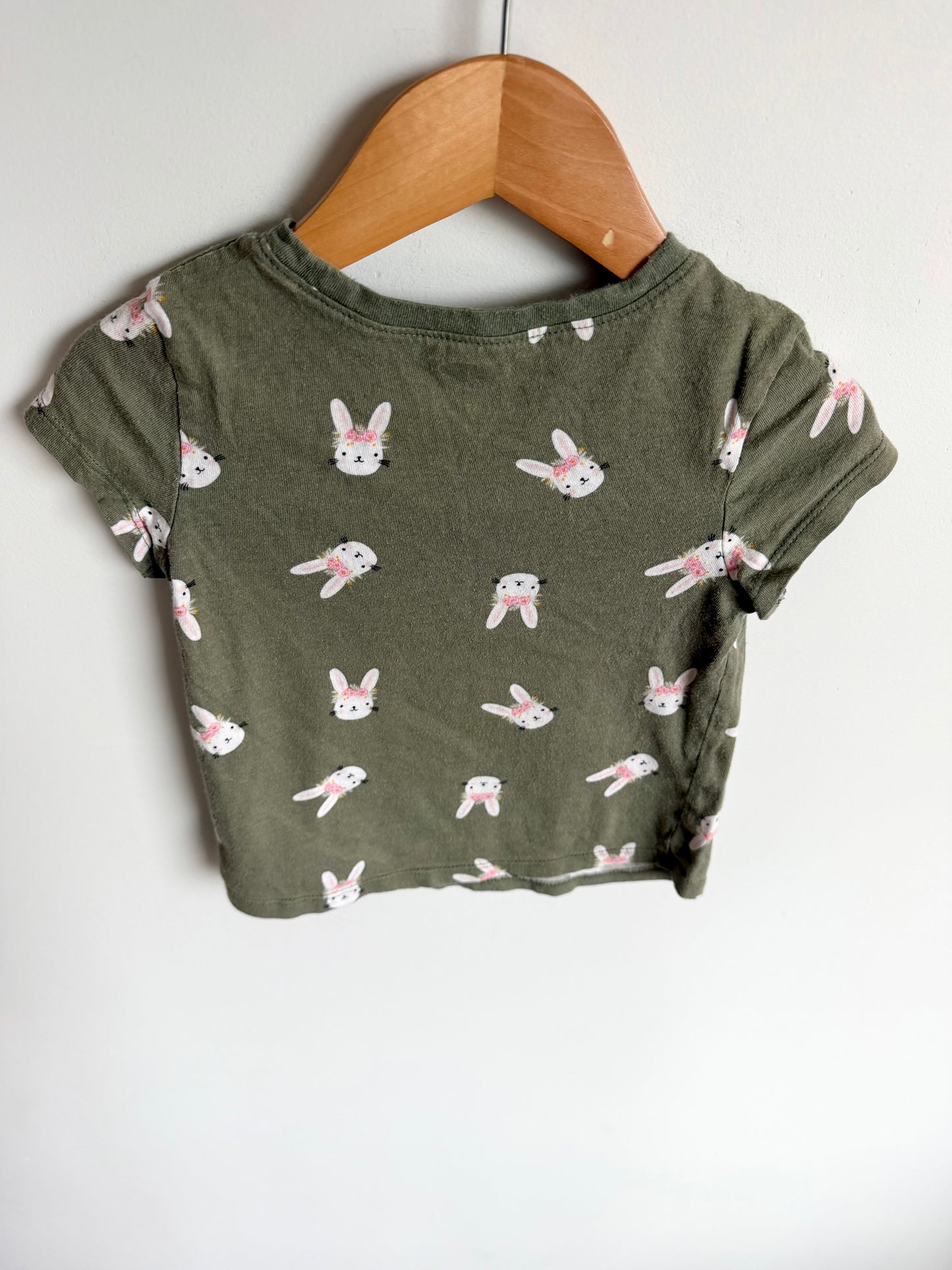 Bunny Green T-Shirt / 2T