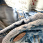 Zara Light Wash Denim Shorts / 6-9m