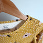 Yellow Flower Dotted Top / 4T