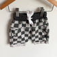 Little Bipsy Checkered Shorts / 12-18m