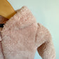 Pink Fuzzy Bunting Suit / 0-3m