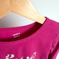 Love Flower Text Top / 4T