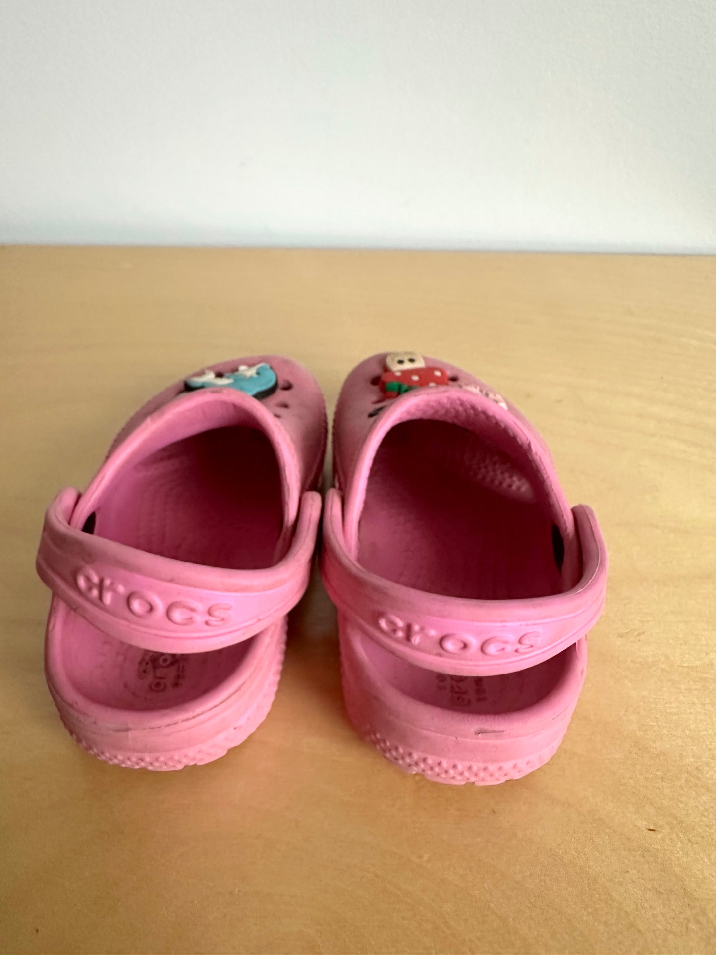 Crocs Pink Sandals / Size 5 Toddler