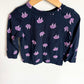 Purple Cat Long Sleeve Top / 3T