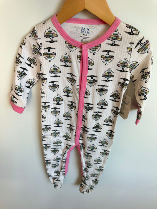 Macaroon Snap Sleeper (With Tags) / 12m