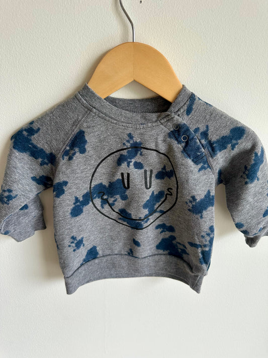 Smiley Crewneck Sweater / 6m