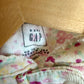 Gap Newborn Cream Floral Sleeper / 0m