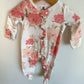 Gap Organic Ruffle Floral Sleeper / 0-3m