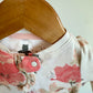Gap Organic Ruffle Floral Sleeper / 0-3m