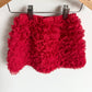 Red Tiered Ruffle Skirt / 2T