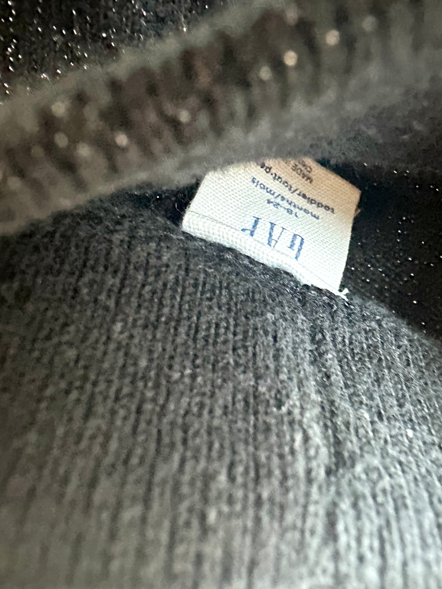 Sparkly Black Pants / 18-24m