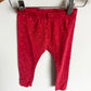 Heart Red Leggings / 2-3T