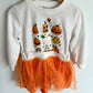 Pumpkin Sweater Tutu Tunic Dress (PLAY) / 4T