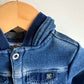 Mayoral Stretchy Denim Look Hoodie / 6-9m