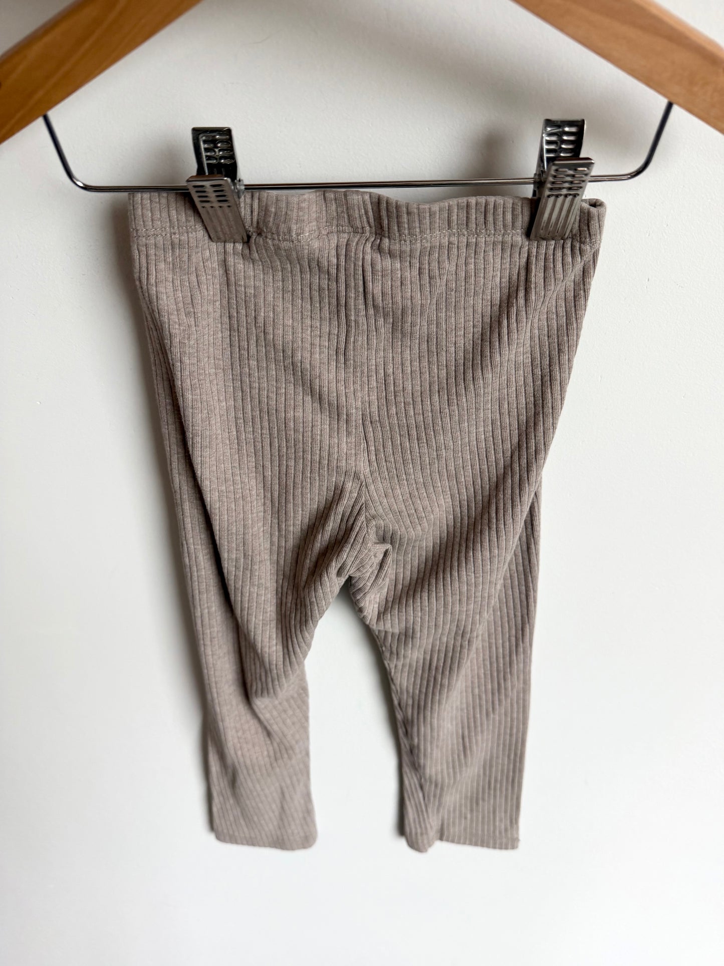 H&M Tan Ribbed Pants / 3-4T