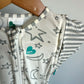 Space Bamboo Sleep Sack with Stripes / 3-9m