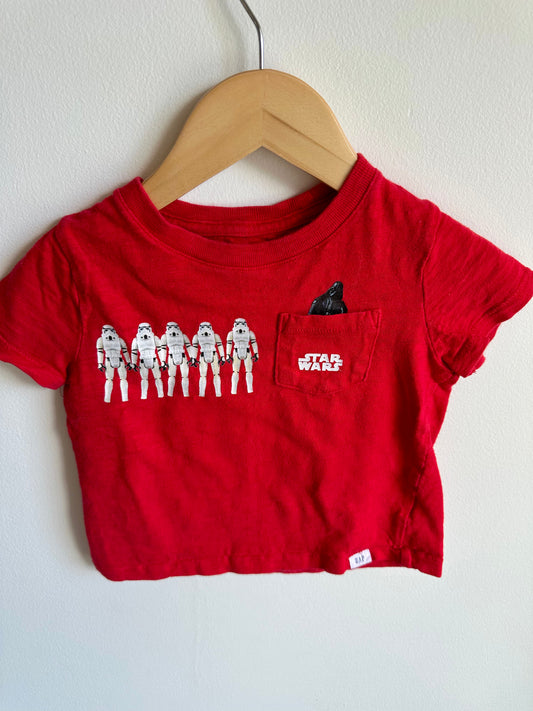 Red Star Wars T-Shirt / 18-24m