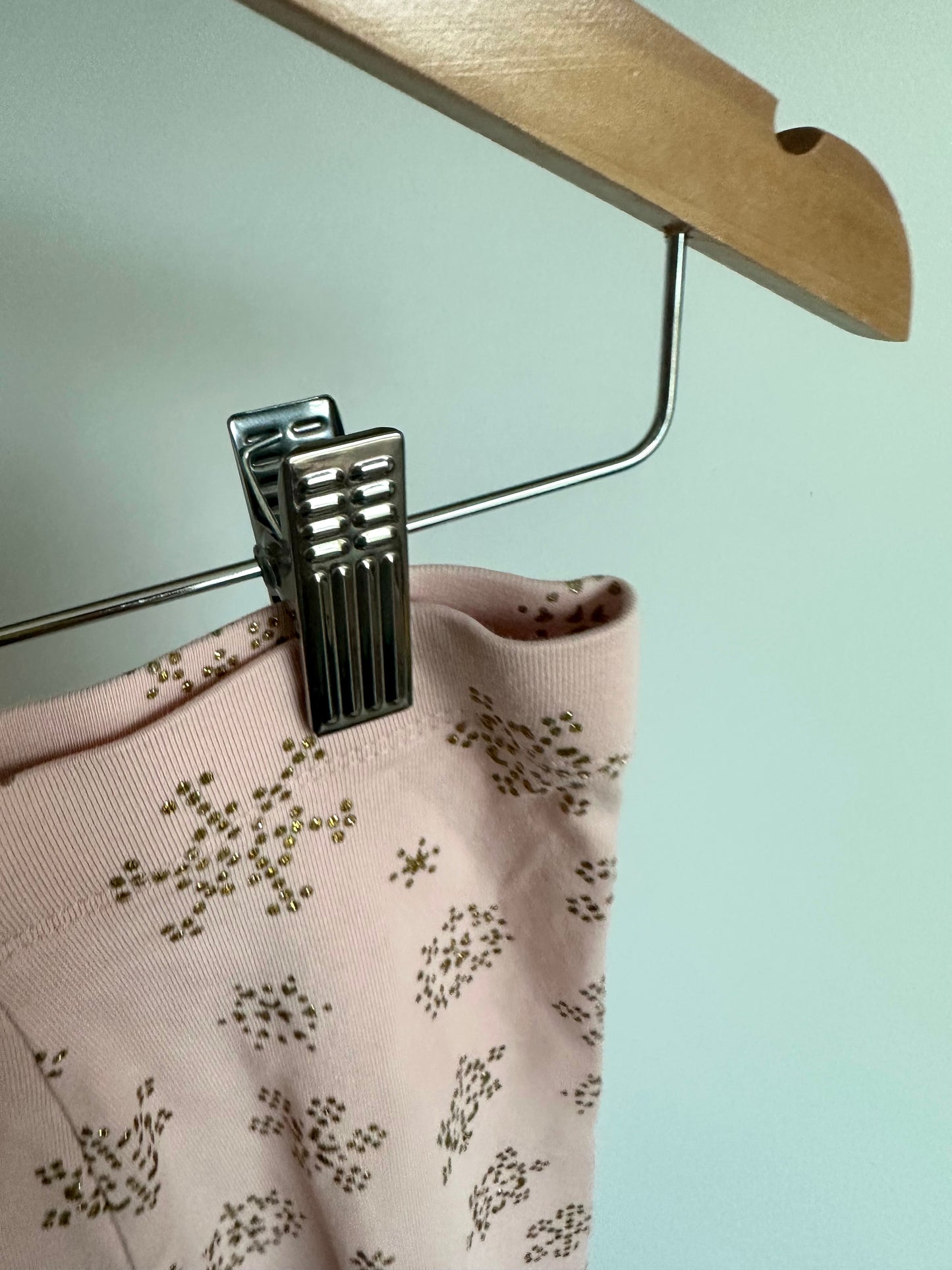 Pink Snowflake Leggings / 2T