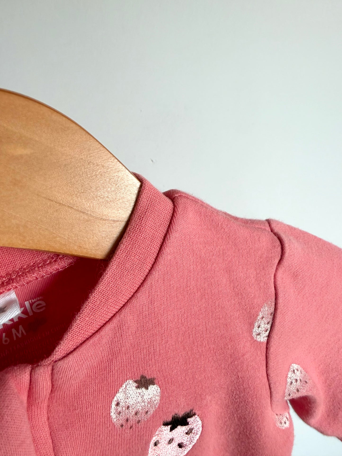 Strawberry Pink Sleeper / 6m