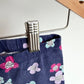 Navy Flower Leggings / 3T
