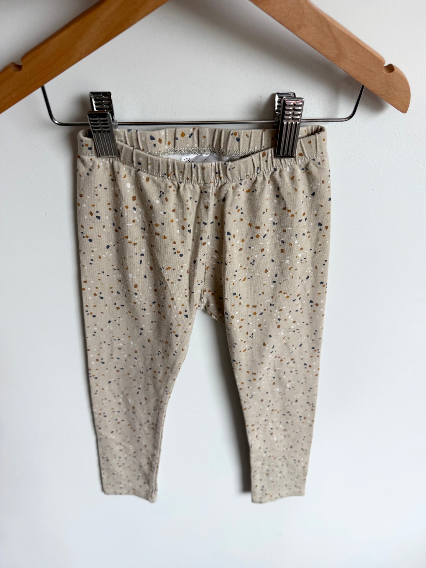 Jax + Lennon Speckled Leggings / 3T