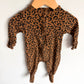 Animal Print Footed Sleeper / 3-6m