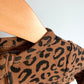 Animal Print Footed Sleeper / 3-6m