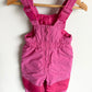 Pink Overall Snow Pants / 12m