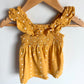 Yellow Dot Dress / 3-6m