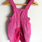 Pink Overall Snow Pants / 12m