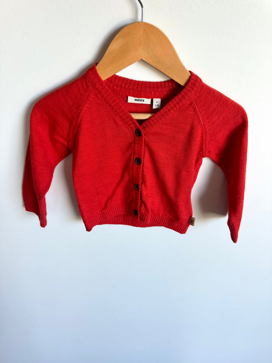 Mexx Red Cardigan / 6-9m